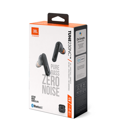 JBL Tune 230NC TWS - Black - True wireless noise cancelling earbuds - Detailshot 10